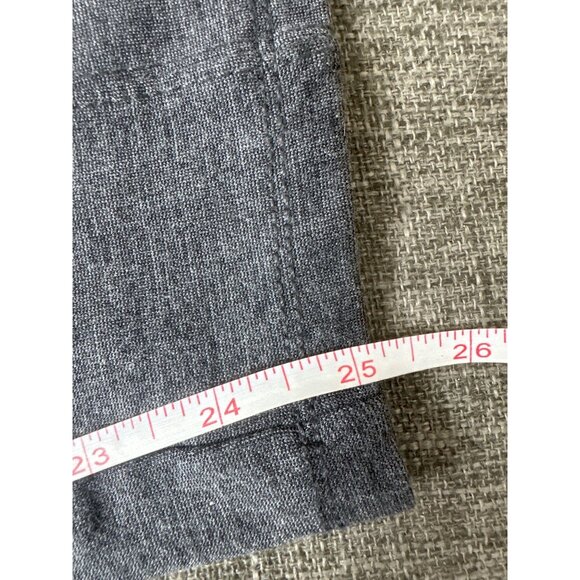 Womens Time And Tru XL (16-18) Gray Stretch Legging Pants Zipper - Picture 6 of 6